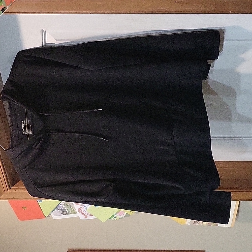 Nwt Mondetta Black Hooded Shirt Size Medium - Picture 1 of 8